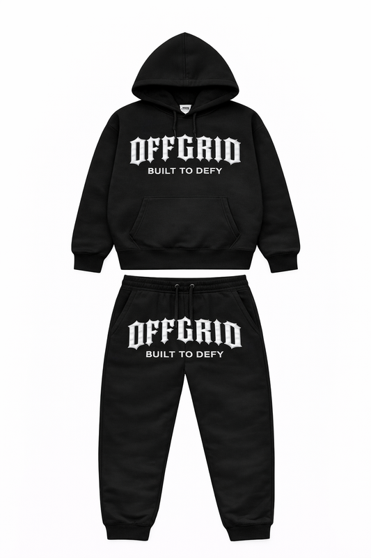 Black OFFGRID Tracksuit